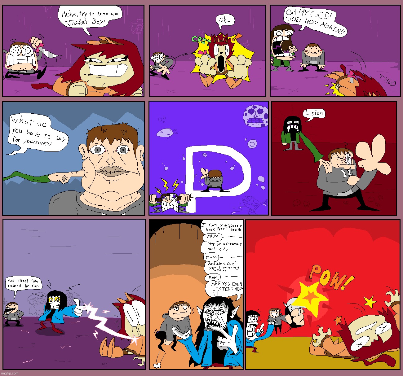 An epic drawing by Joel | made w/ Imgflip meme maker
