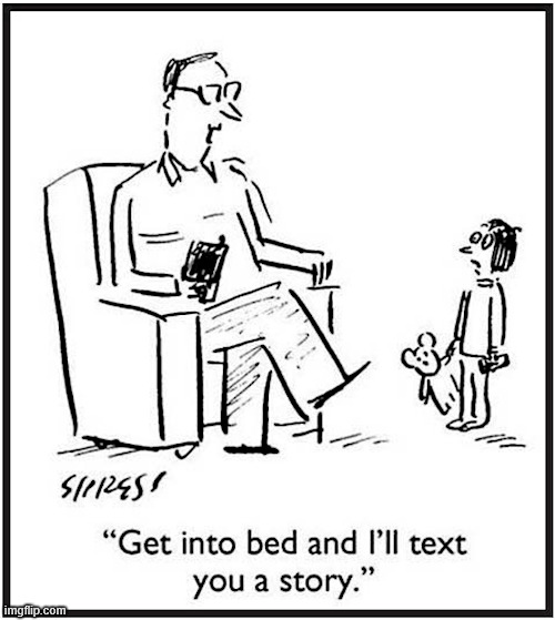 The evolution of bedtime story telling | image tagged in repost,evolution of bedtime story telling | made w/ Imgflip meme maker