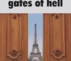 gates of hell Blank Meme Template