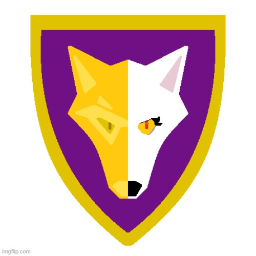 Based on a LEGO shield design | image tagged in wolf,lego,shield,medieval | made w/ Imgflip meme maker