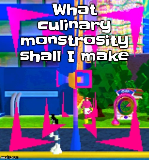 Give me random (edible) ingredients | What culinary monstrosity shall I make | image tagged in this is quite alarming | made w/ Imgflip meme maker