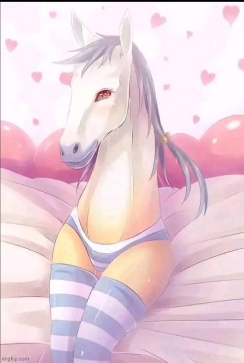 horses if they were cool | made w/ Imgflip meme maker