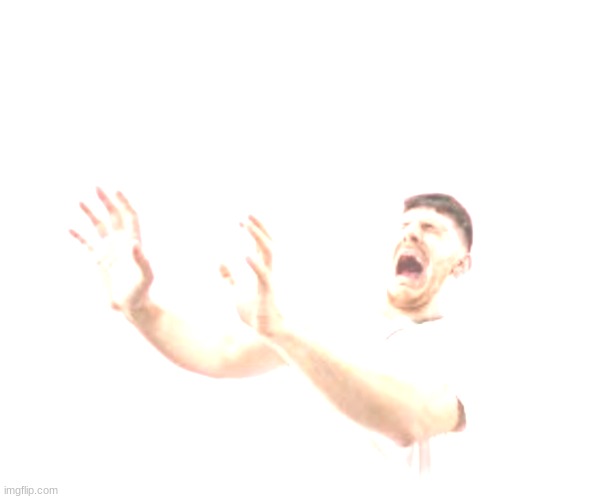 he left all caps on(custom) | image tagged in he left all caps on custom | made w/ Imgflip meme maker