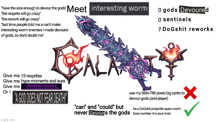 devourer of frauds | made w/ Imgflip meme maker
