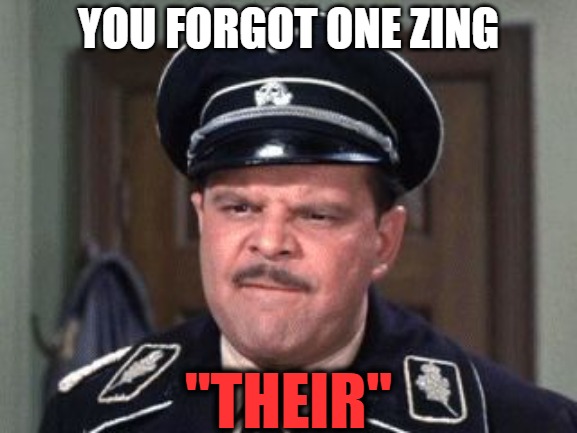 Grammar Nazi | YOU FORGOT ONE ZING "THEIR" | image tagged in grammar nazi | made w/ Imgflip meme maker
