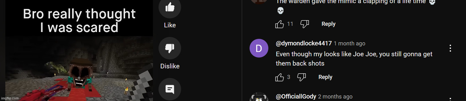 when the comments of the vids you watch look like this u know ur under 14 years of age @rewritesonic | made w/ Imgflip meme maker