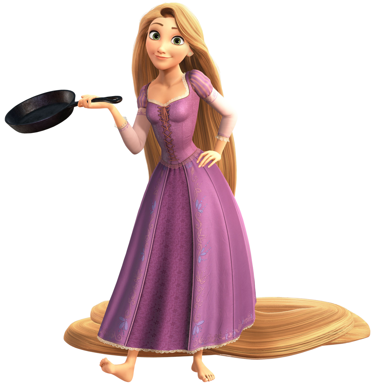 PNG Rapunzel Blank Meme Template