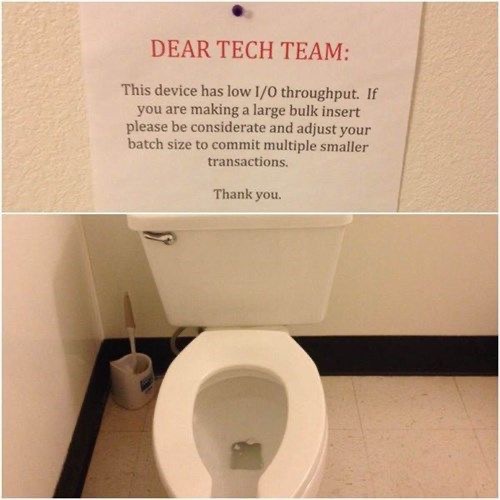 A High Tech Dump | image tagged in technology,pooping,funny sign,bathroom humor,computer nerd,funny memes | made w/ Imgflip meme maker