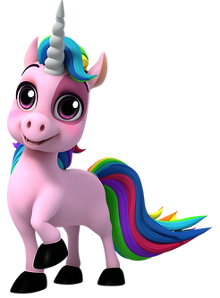 Floof The Prismacorn Blank Meme Template