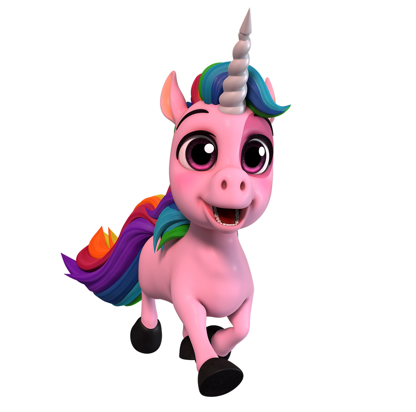 Floof The Prismacorn Blank Meme Template