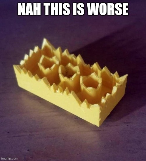 cursed lego | NAH THIS IS WORSE | image tagged in cursed lego | made w/ Imgflip meme maker