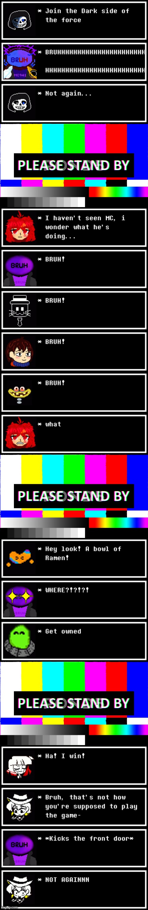 Daily life of the Understream, Part 1 bruh | image tagged in daily life of the understream,part 1,understream,undertale,bruh | made w/ Imgflip meme maker