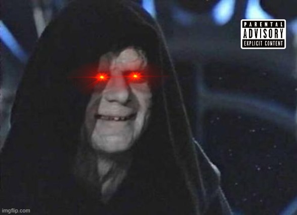 who killed luke | image tagged in emperor palpatine | made w/ Imgflip meme maker