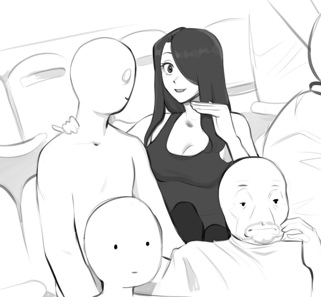 Girl Explaining Deep Lore Blank Meme Template