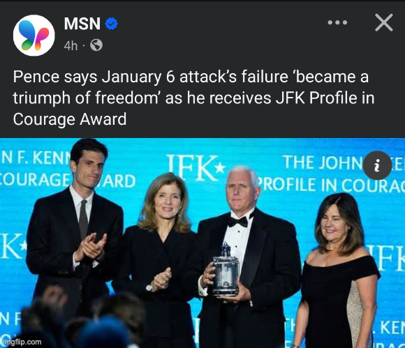 He chose Constitution over insurrection.  How would you respond in such a crisis? | image tagged in memes,trump insurrection,profiles in courage,dan pence,americans | made w/ Imgflip meme maker