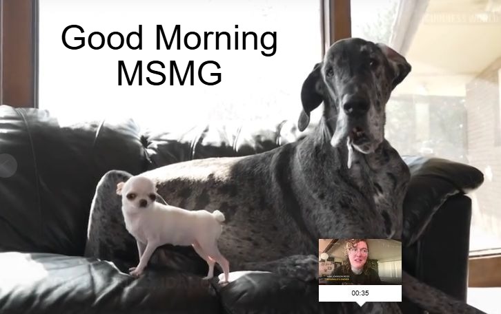 Good Morning
MSMG | made w/ Imgflip meme maker