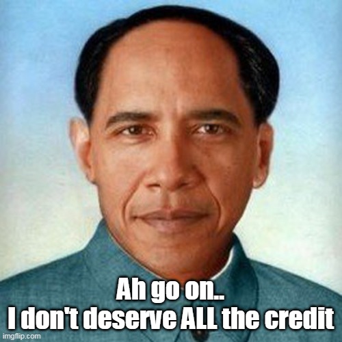 Ah go on..
I don't deserve ALL the credit | made w/ Imgflip meme maker