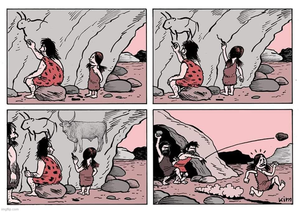 She's a witch, draws too well | image tagged in comics/cartoons | made w/ Imgflip meme maker