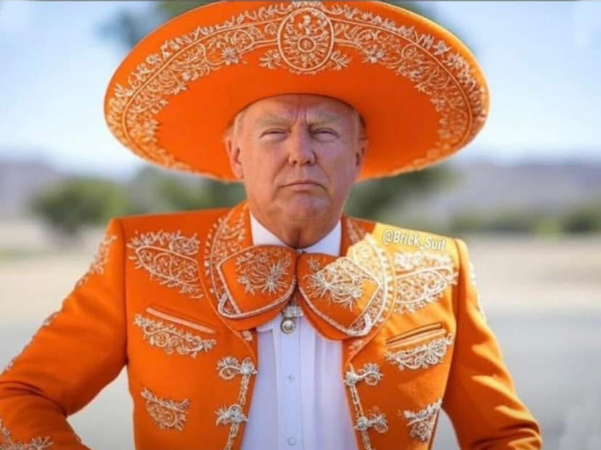Orange Matador Blank Meme Template