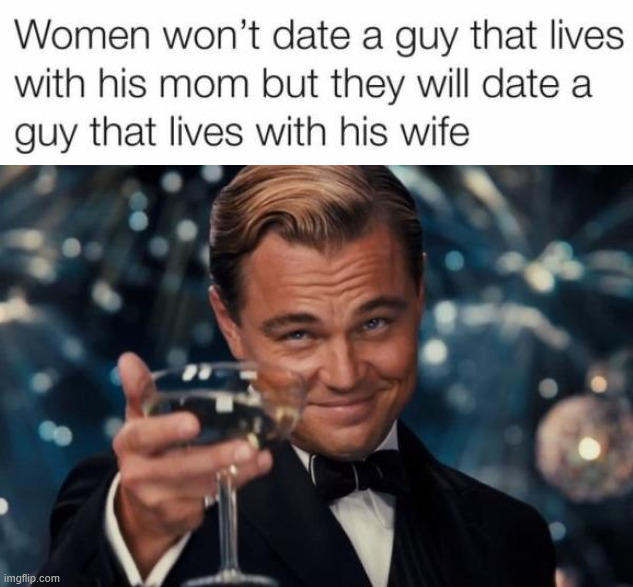 Mostly true | image tagged in memes,leonardo dicaprio cheers | made w/ Imgflip meme maker