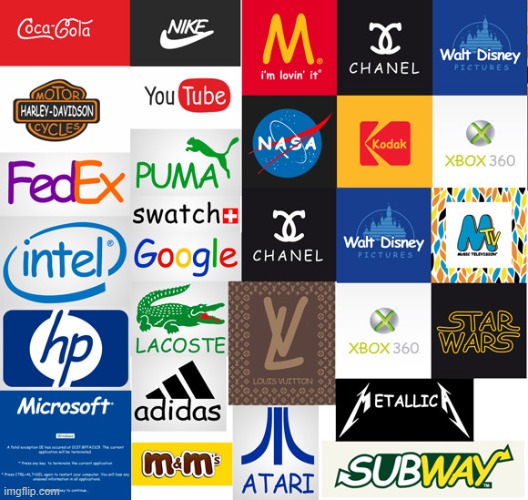 somethings up with these logos tbh | made w/ Imgflip meme maker