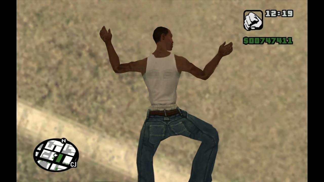 CJ dead Blank Meme Template