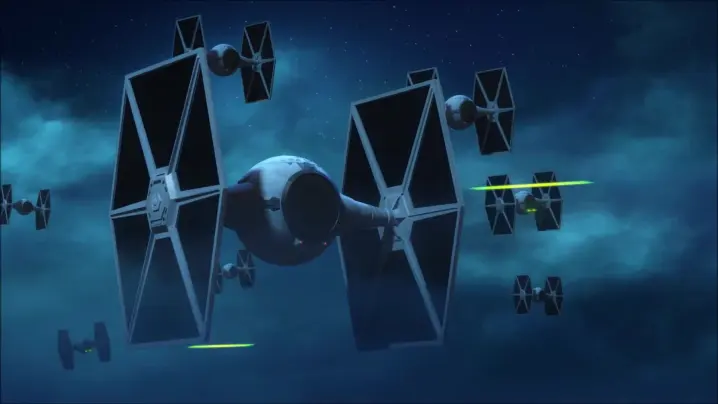 tie fighters Blank Meme Template