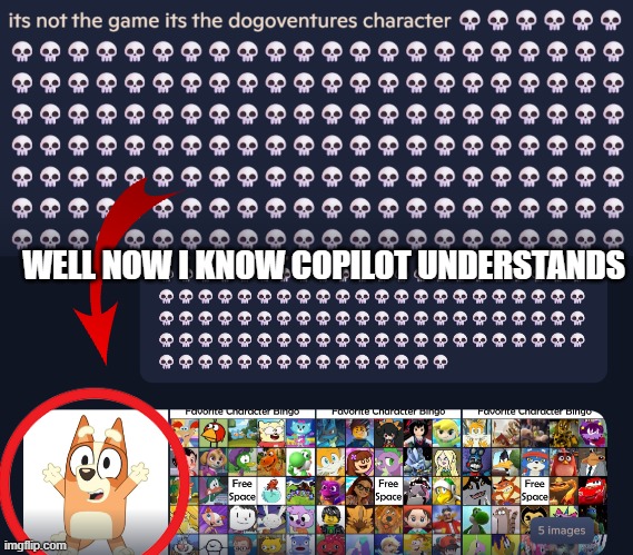 how | WELL NOW I KNOW COPILOT UNDERSTANDS | made w/ Imgflip meme maker
