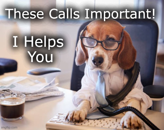 Beagle Helps Calls | These Calls Important! I Helps 
You | image tagged in beagle helps,beagle calls impt | made w/ Imgflip meme maker
