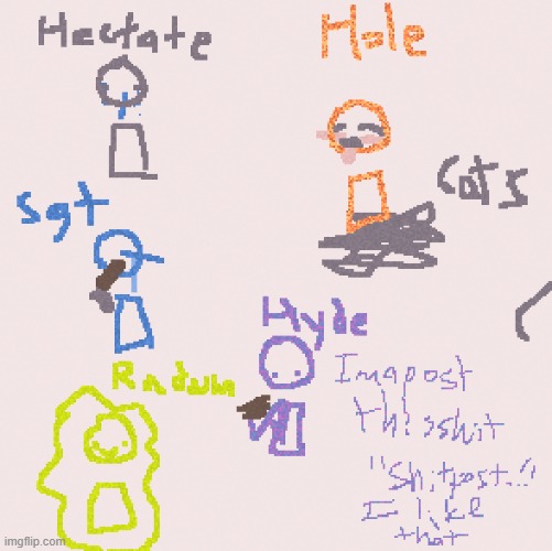 dont worry about what hole is doing its his username.. - Imgflip