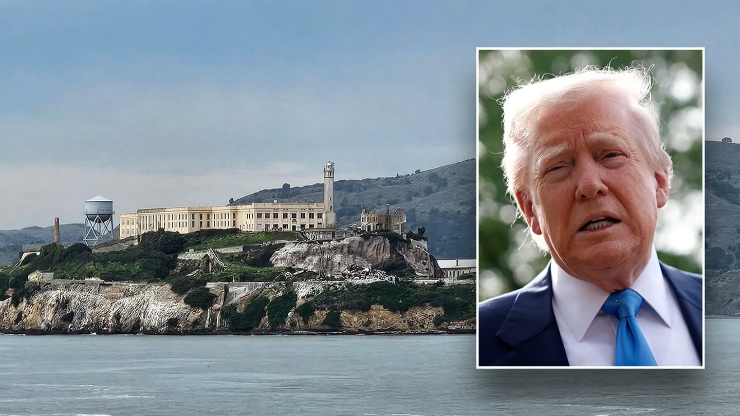 High Quality Libtards Heads Explode About  Alcatraz Blank Meme Template