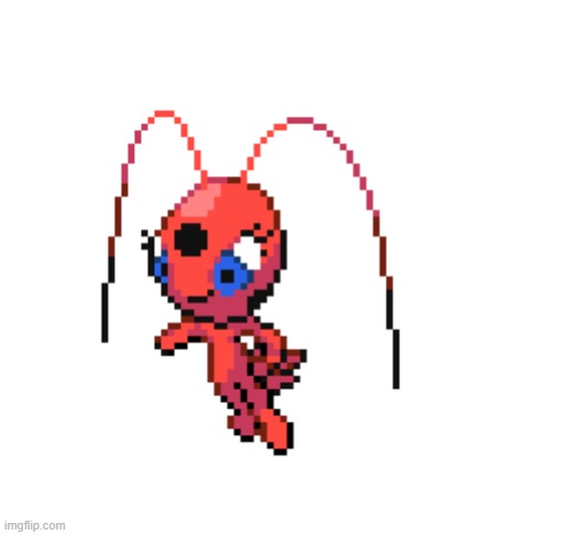 Somehow, fusing Ledian with Mew got me Tikki from Miraculous Ladybug | made w/ Imgflip meme maker
