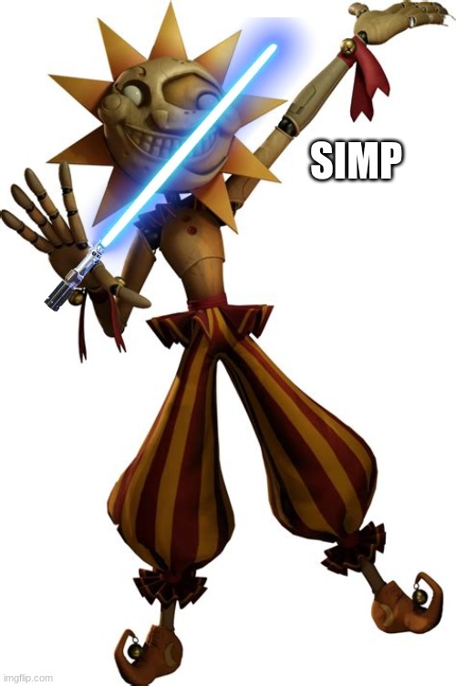 SIMP | image tagged in sundrop | made w/ Imgflip meme maker