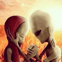 Alien Hug Blank Meme Template