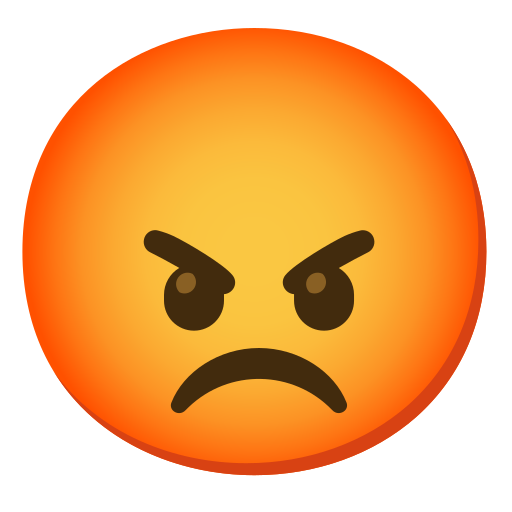 Angry face Blank Meme Template