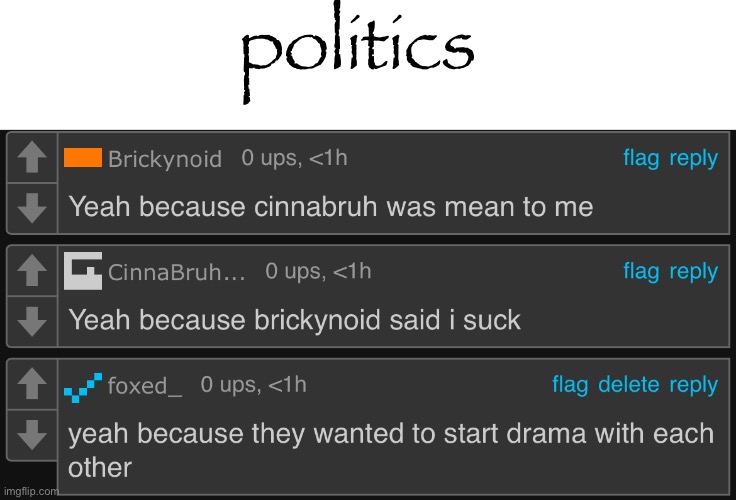 politics | made w/ Imgflip meme maker