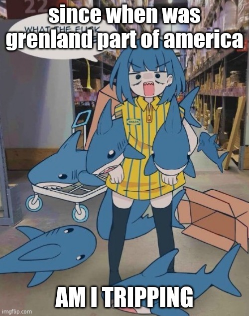 was it always like that do i have dementia | since when was grenland part of america; AM I TRIPPING | image tagged in scp 3008 | made w/ Imgflip meme maker