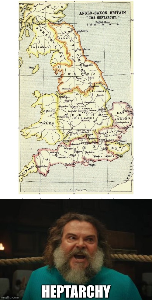 ㅤ | HEPTARCHY | image tagged in chicken jockey,england,united kingdom | made w/ Imgflip meme maker