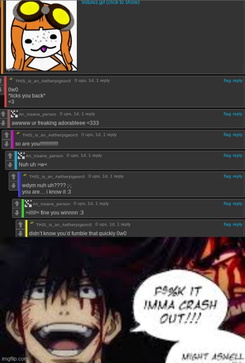 image tagged in i'm gonna crash out megumi | made w/ Imgflip meme maker