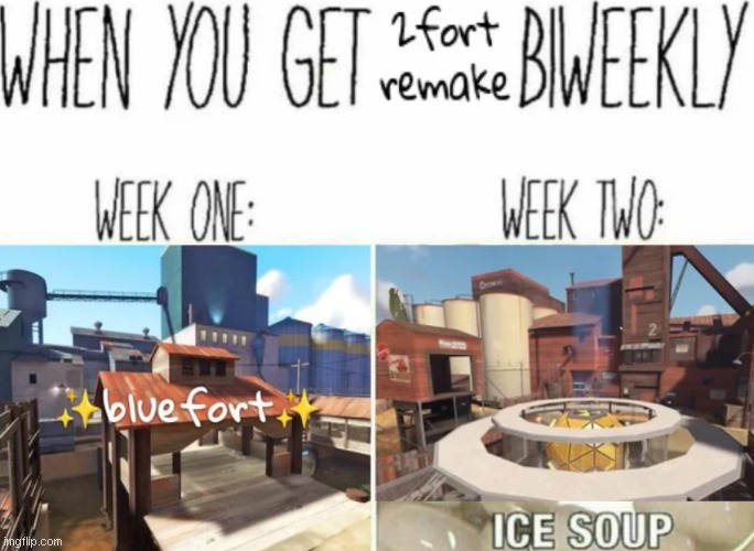 flirting vs sexual harassment 2fort style | made w/ Imgflip meme maker
