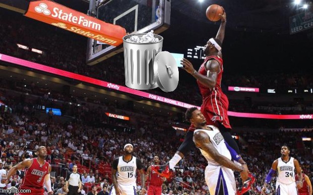 Dunk on  | image tagged in dunk on | made w/ Imgflip meme maker