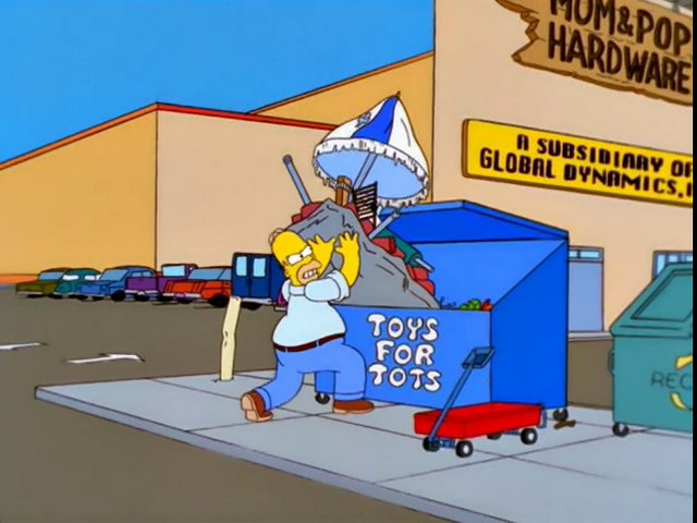 Toys For Tots Bin Blank Meme Template