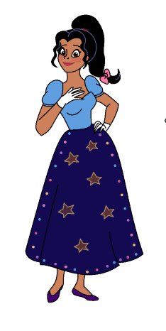 Amelia (The Princess and the Frog) Blank Meme Template