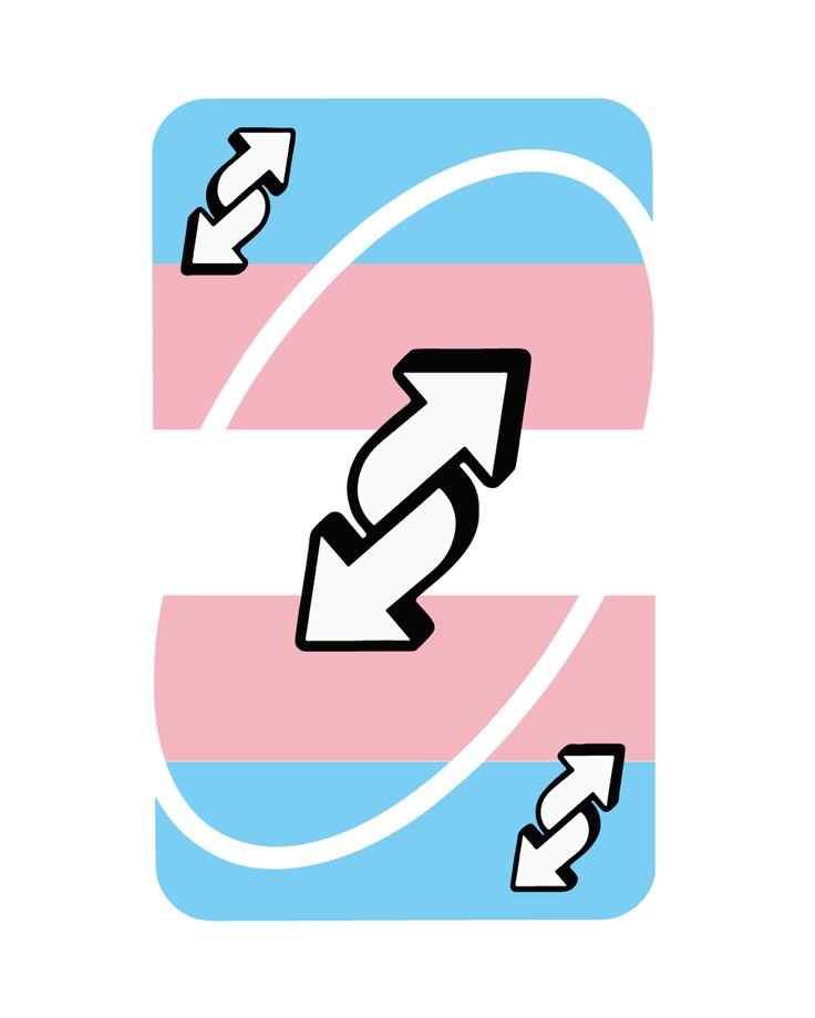 Uno Reverse Trans Blank Meme Template