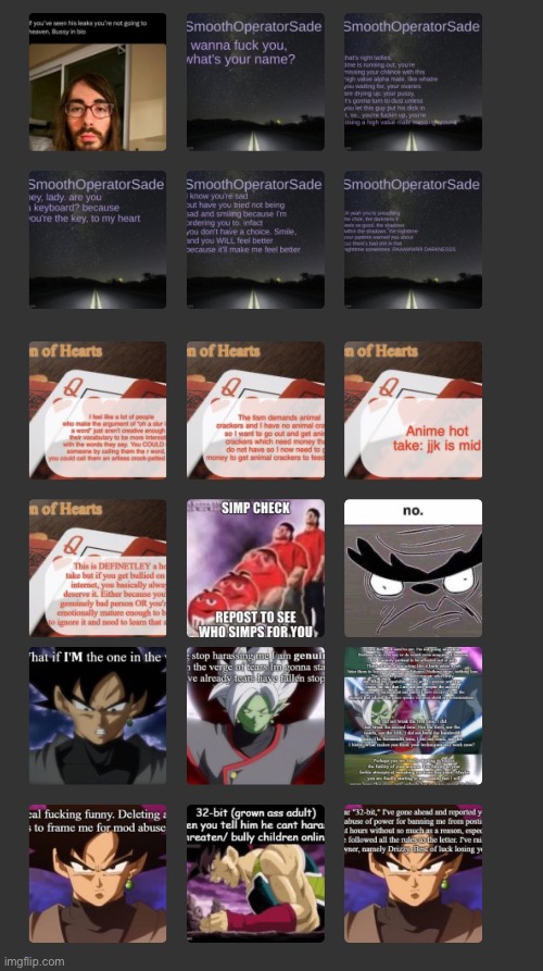 If someone’s “latest images” looks like this, RUN | made w/ Imgflip meme maker
