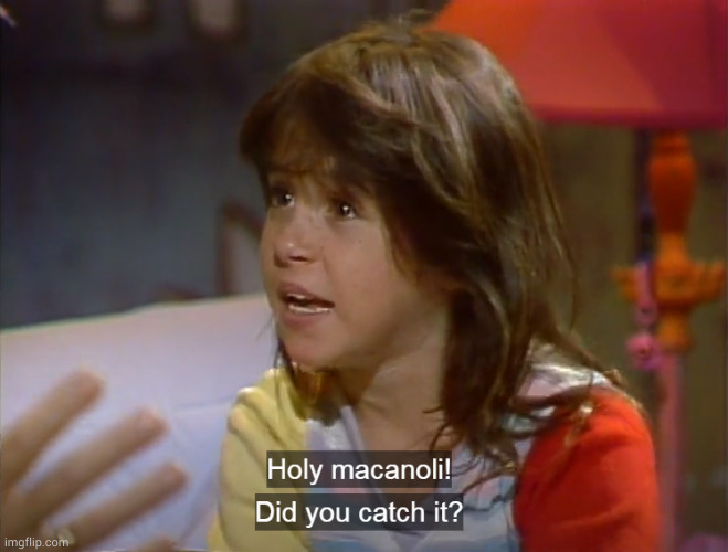 Holy Macanoli! Did You Catch It? | image tagged in holy macanoli did you catch it | made w/ Imgflip meme maker