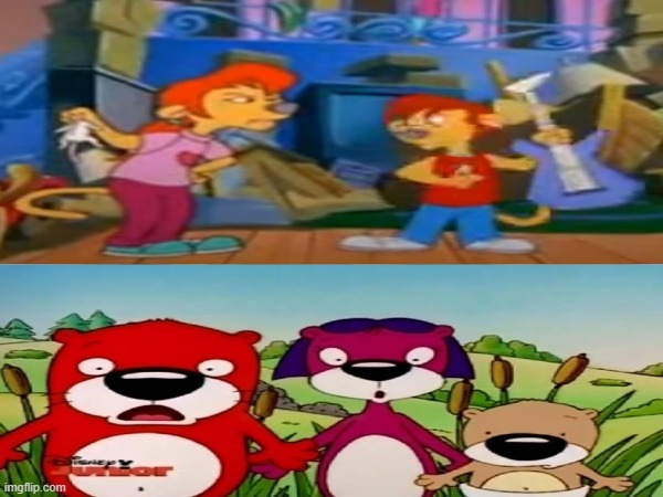 PB&J Otter watches Kate and Spencer fighting | made w/ Imgflip meme maker