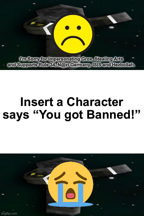 Denie’s Bussin Fan’s Apology (NEW) Blank Meme Template