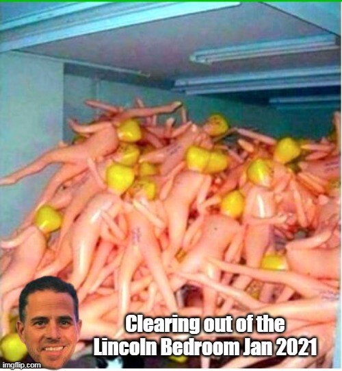 Clearing out of the Lincoln Bedroom Jan 2021 | made w/ Imgflip meme maker