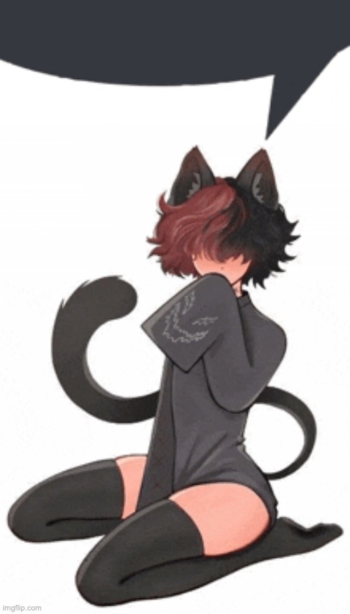 Femboy speech bubble | image tagged in femboy speech bubble | made w/ Imgflip meme maker